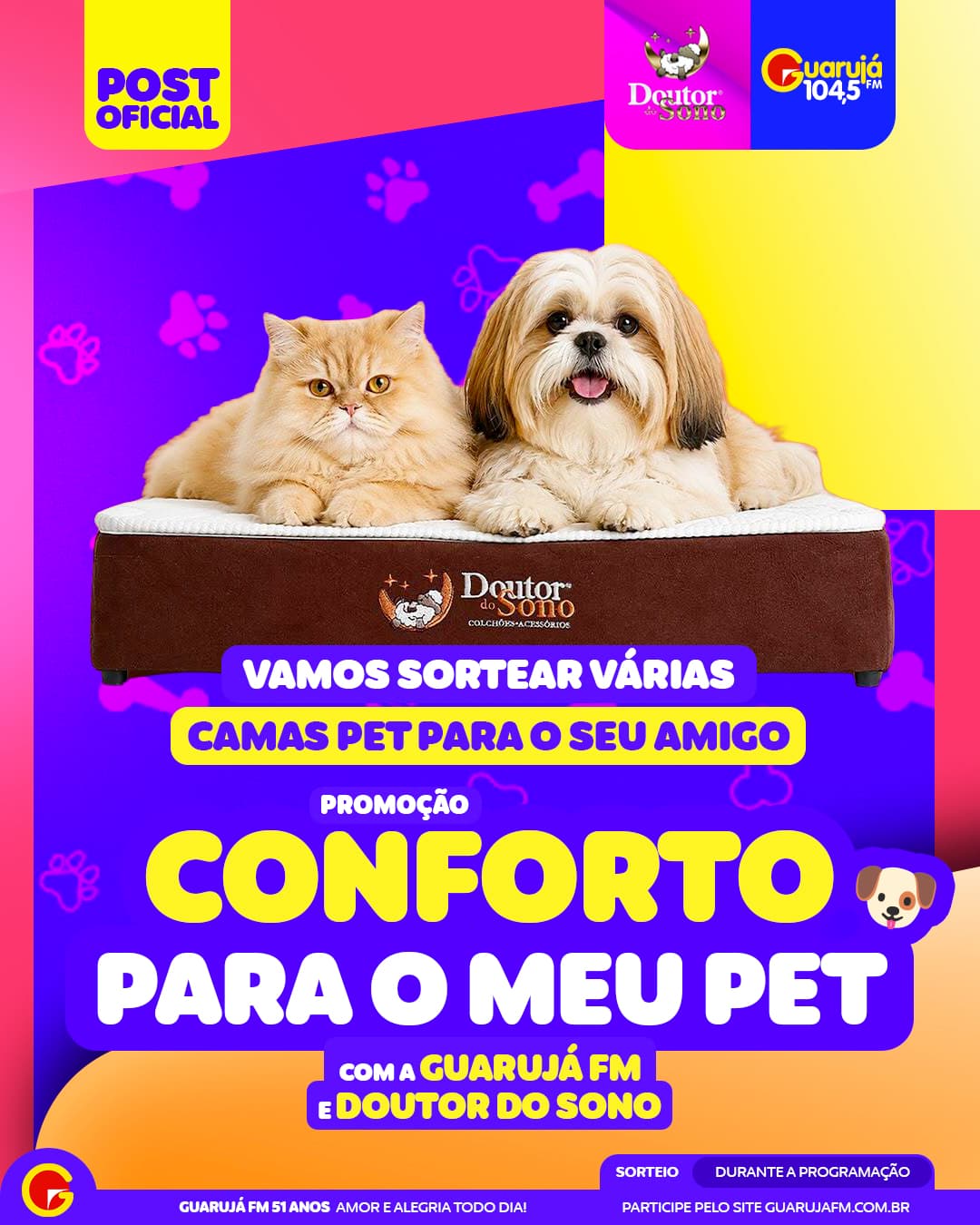 Promoção Conforto para o meu pet